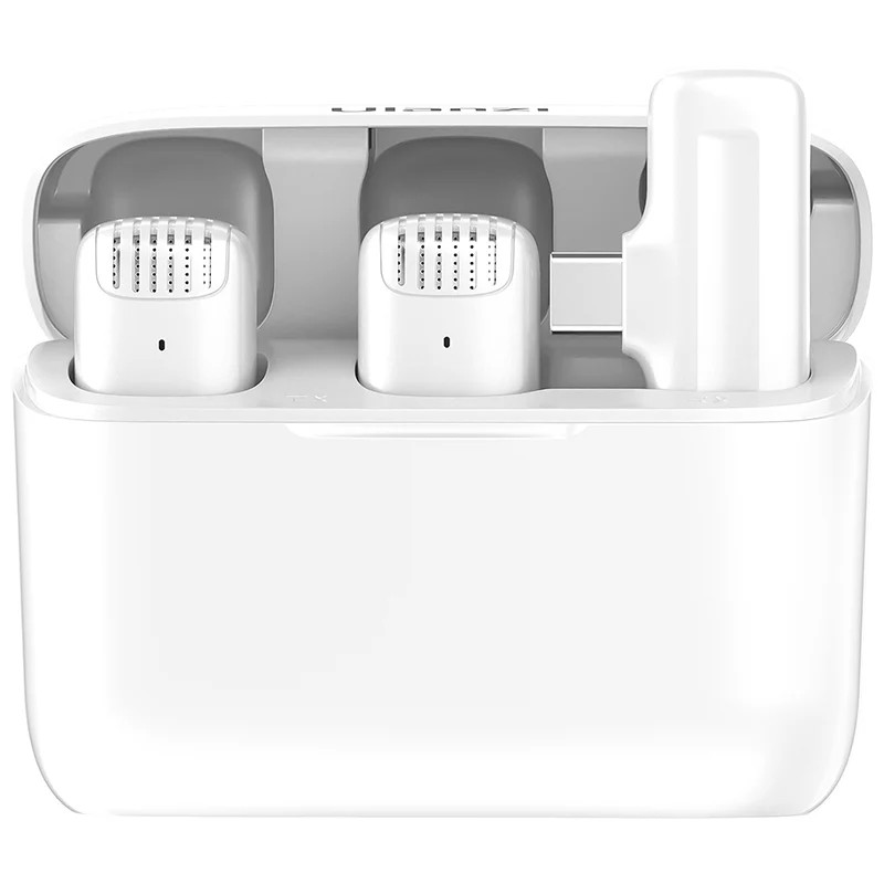 ULANZI J12 Wireless Lavalier Microphone System USB-C fehér