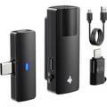 Donner LM-100 Lavalier Wireless Mikrofon készlet - Fekete
