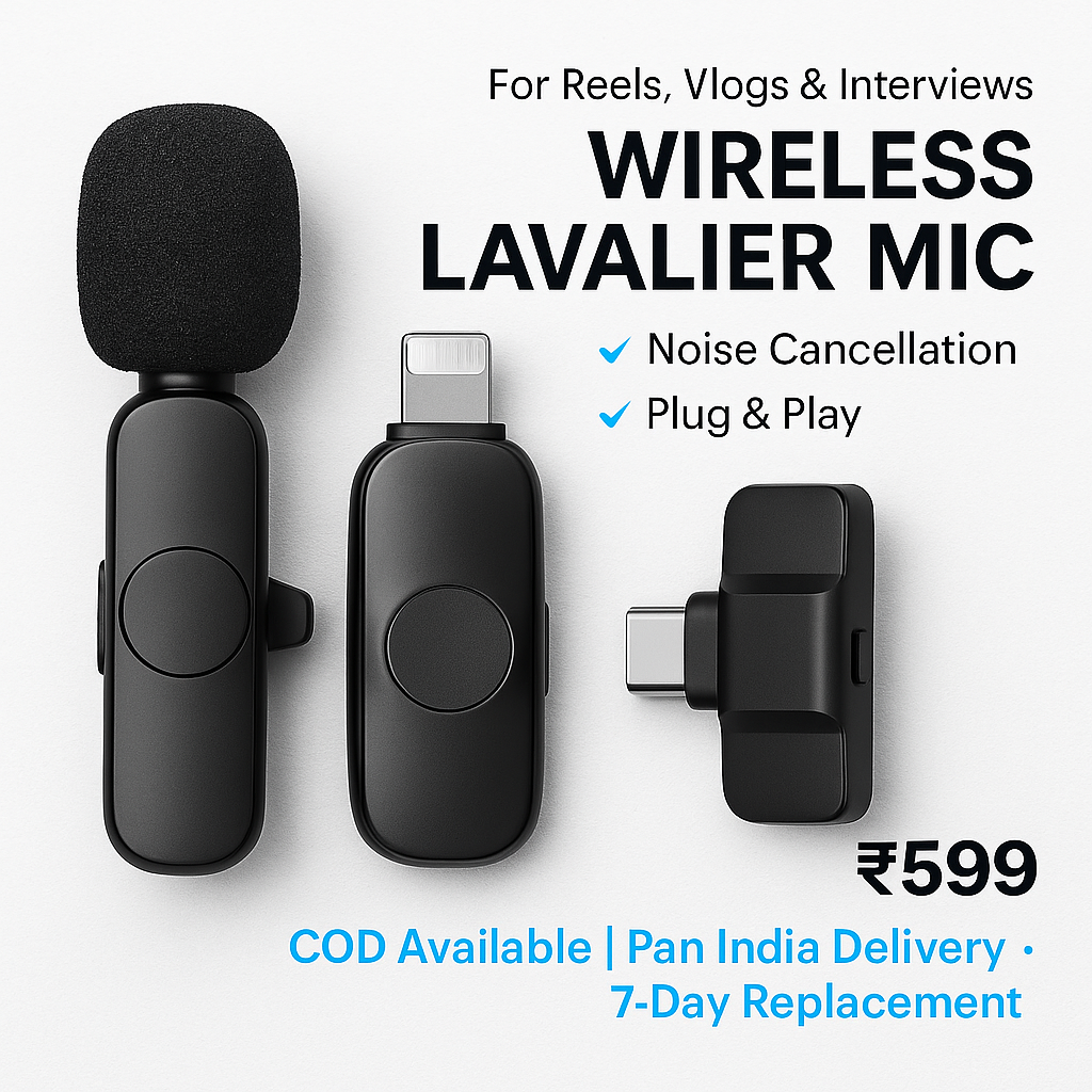 Wireless Lavalier Microphone