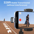 NNEOBA Mini Wireless Lavalier Microphone AI Noise Reduction USB-C