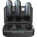 Technaxx TX-301 Wireless Lavalier Microphones Black