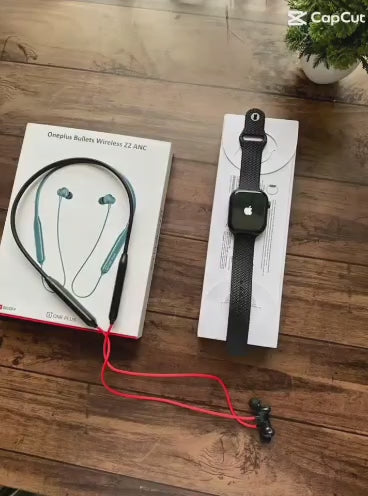 Smart Watch + Neckband 2-in-1 Combo